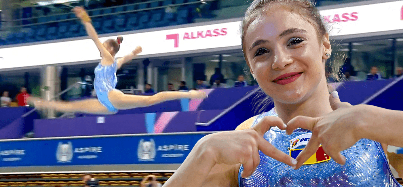 Gimnastică artistică: Sabrina Maneca-Voinea, medaliată cu bronz la sol, la Europenele de la Antalya