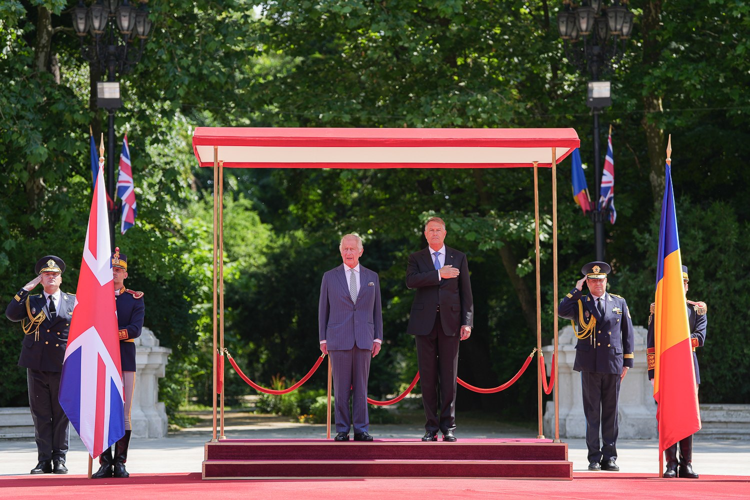 Filmul vizitei istorice a regelui Charles la București. Care a fost atmosfera la Cotroceni în prezența monarhului