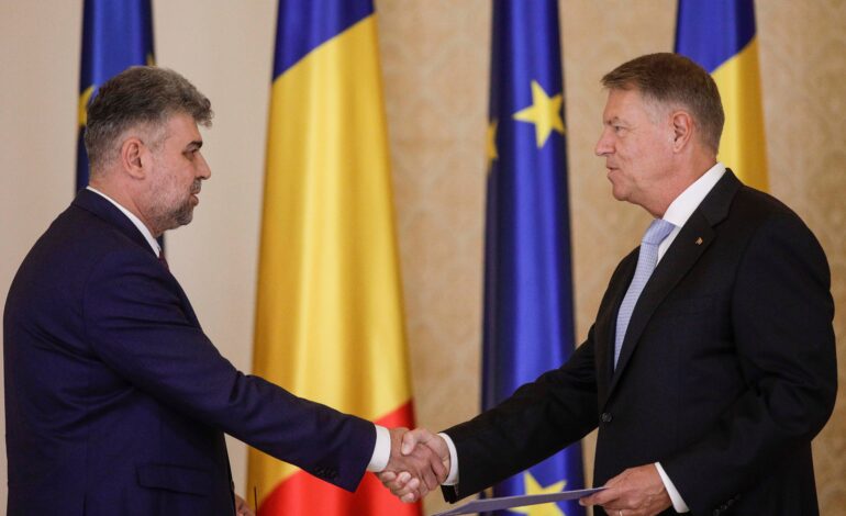 Ce i-a transmis Iohannis lui Ciolacu după ce cabinetul condus de liderul PSD a depus jurământul | VIDEO