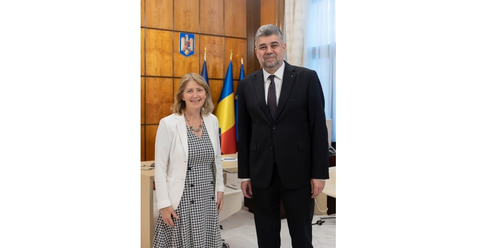 Ciolacu, discuții cu ambasadoarea SUA privind programul Visa Waiver și aderarea la OCDE
