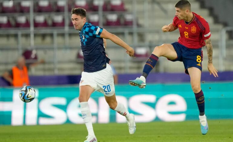 EURO 2023 U21. Spania trimite România definitiv „acasă”. Cel mai rapid gol de la Campionatul European