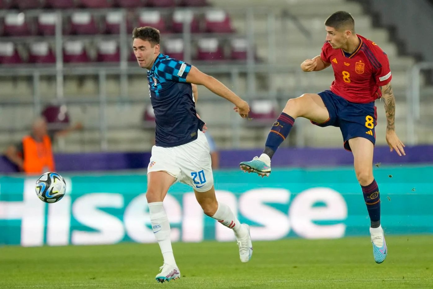 EURO 2023 U21. Spania trimite România definitiv „acasă”. Cel mai rapid gol de la Campionatul European