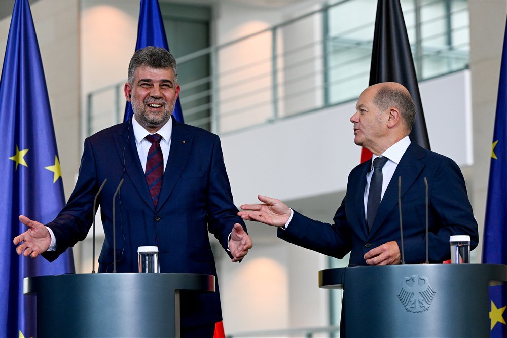 Marcel Ciolacu: Cred că pe teritoriul României trebuie să existe trupe germane permanente VIDEO