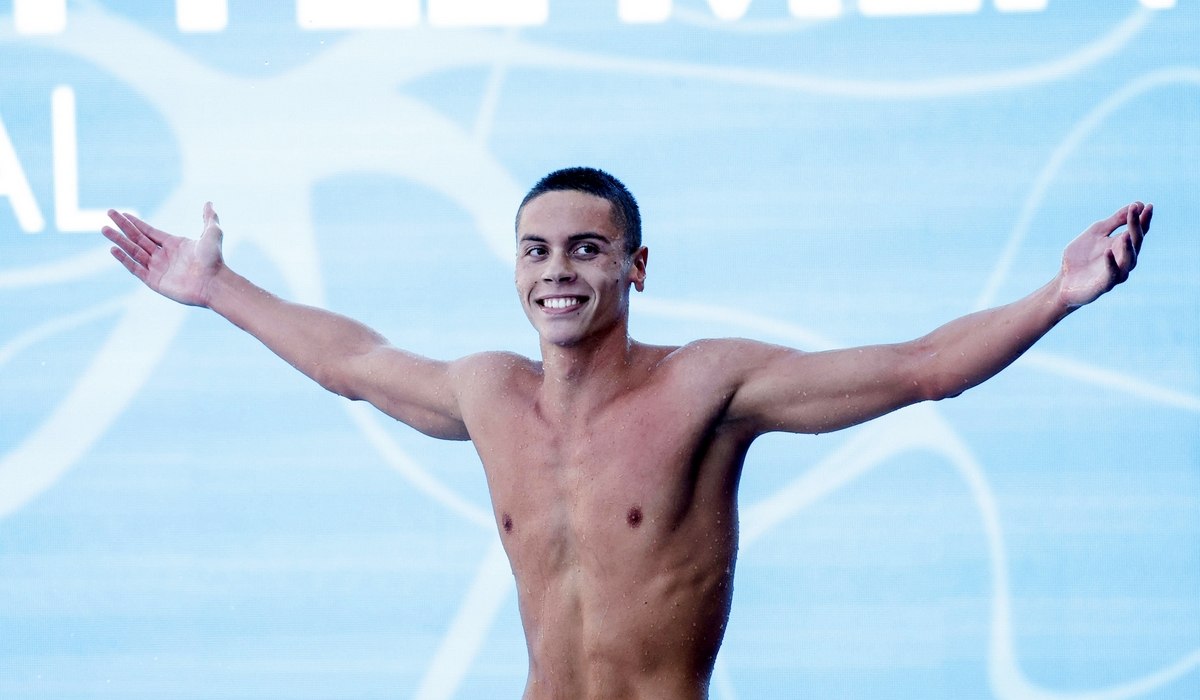 David Popovici, interviu pentru Gazzetta dello Sport: „Știu cum pot să-i provoc pe ceilalți și să ajung primul la final”