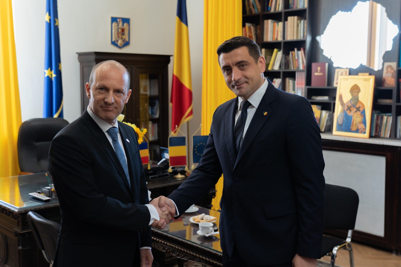 Cum explică Ambasada Israelului întâlnirea cu liderul AUR: O şansă pentru a începe un dialog constructiv