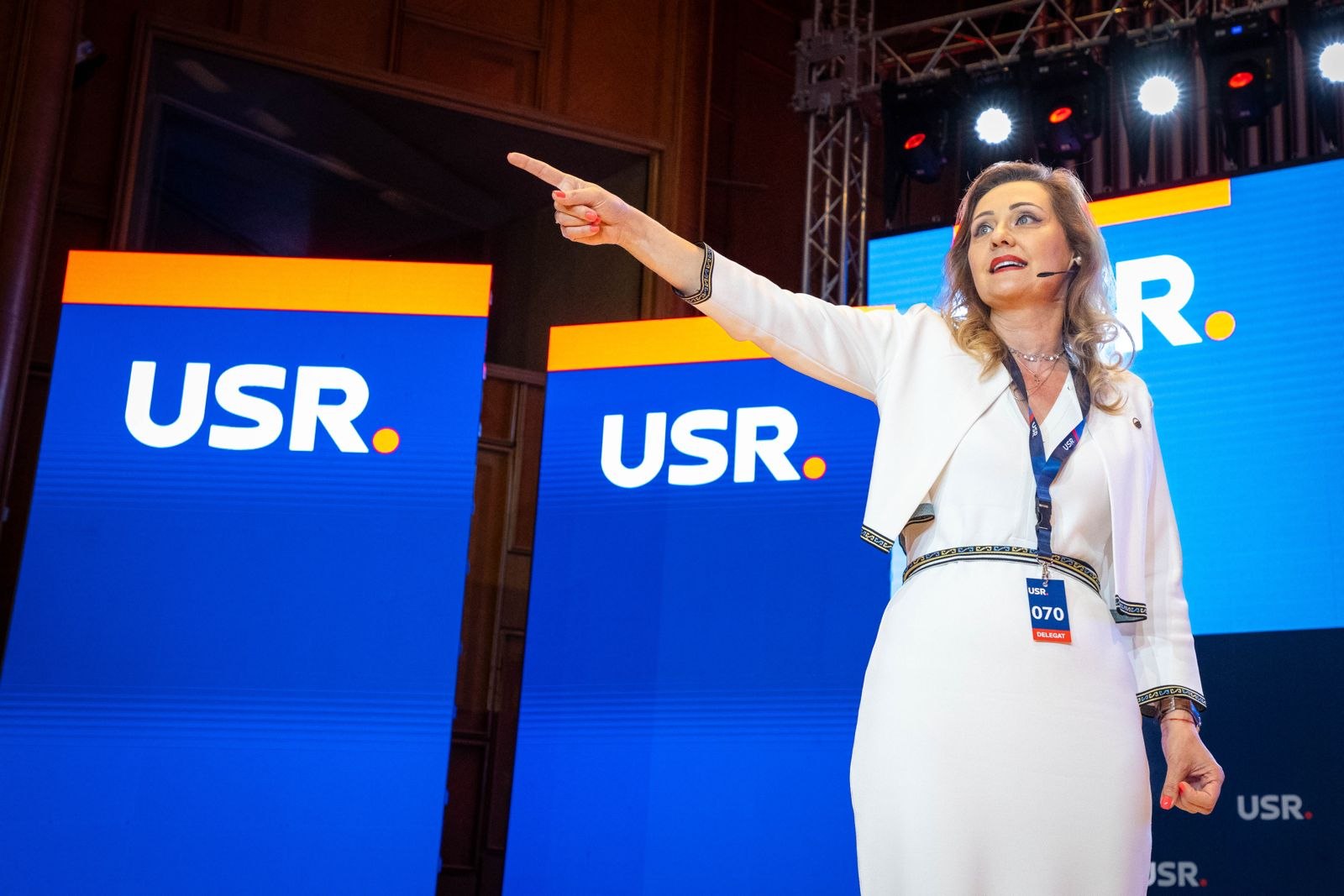 Elena Lasconi este noul președinte al USR: „De astăzi începe reconstrucția partidului”