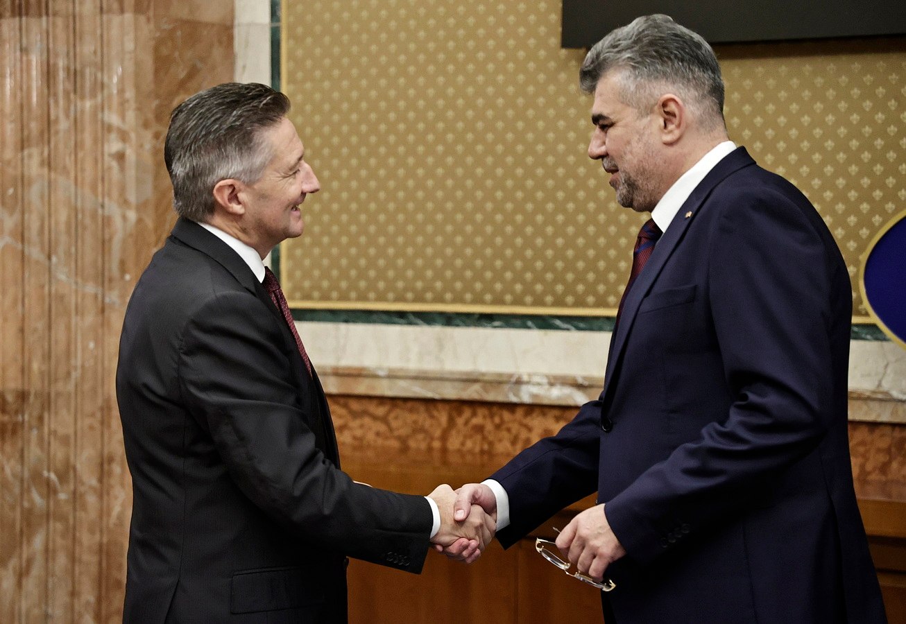 Ciolacu, discuții privind creșterea investițiilor elvețiene în România