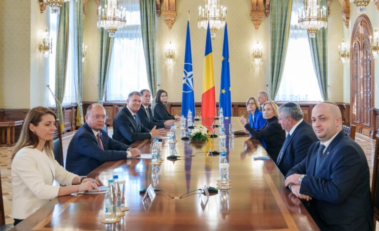 Iohannis, întâlnire cu conducerea American Jewish Joint Distribution Committee