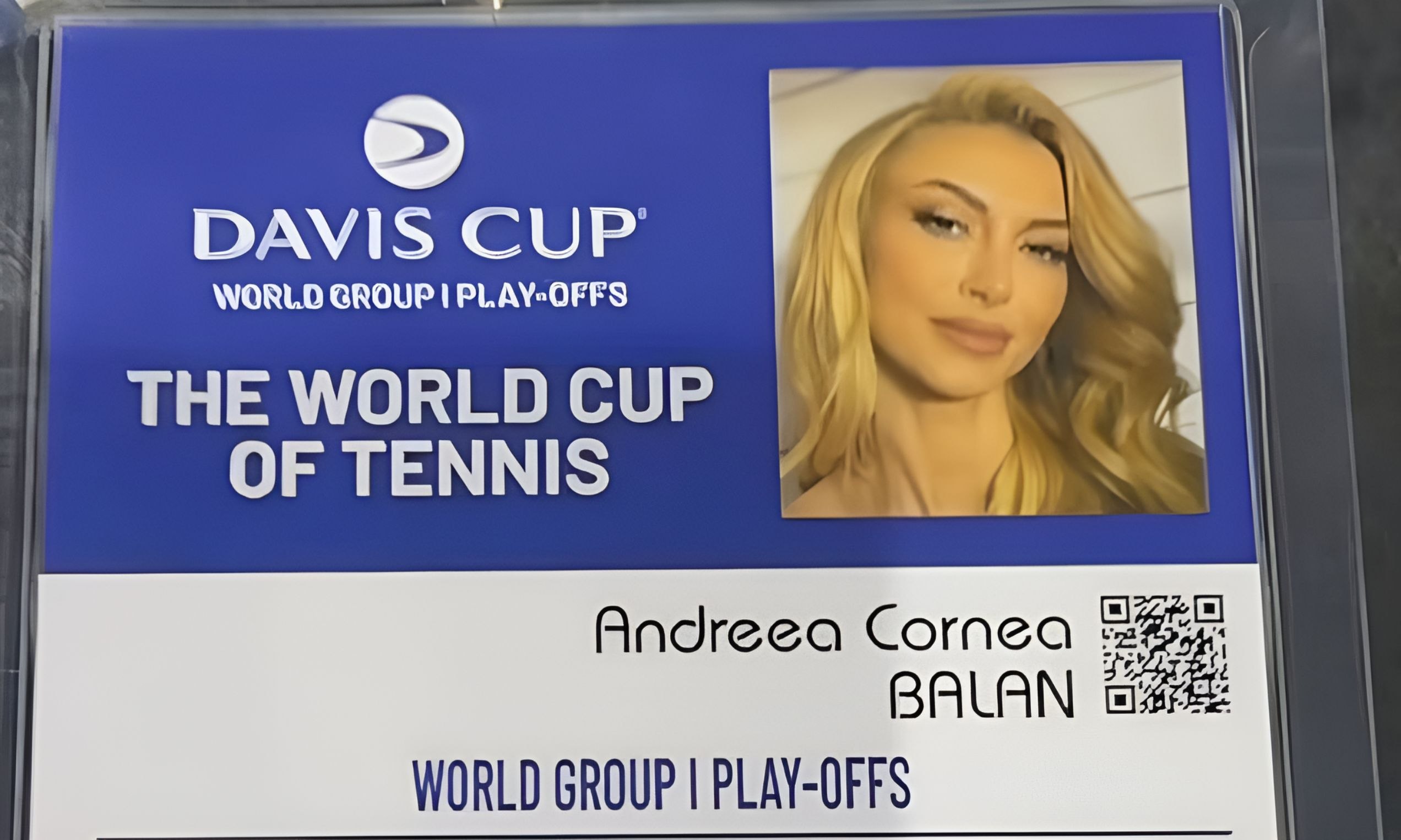 Andreea Bălan s-a transformat în Andreea Cornea. Iubita tenismenului, „antrenoare” și în Cupa Davis