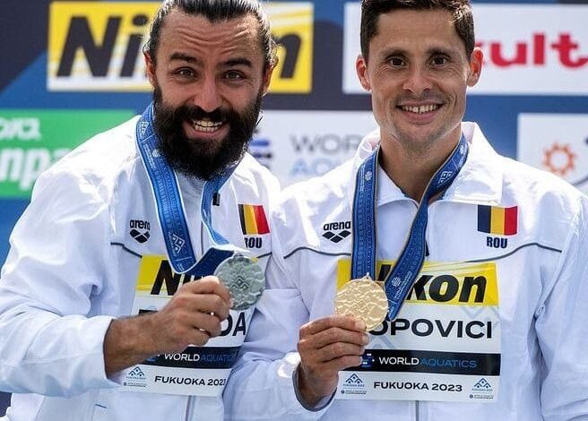Cătălin Preda și Constantin Popovici, nominalizaţi pentru titlul de sportivul anului la high diving