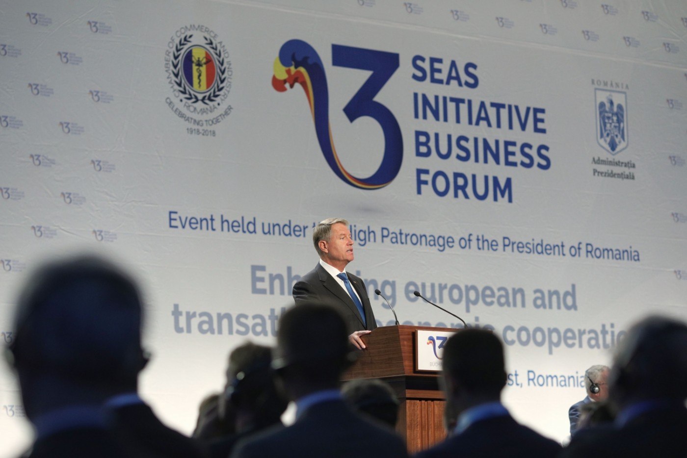Klaus Iohannis participă la Summitul Iniţiativei celor Trei Mări de la Vilnius. Conectivitatea cu Ucraina și R. Moldova, pe agendă
