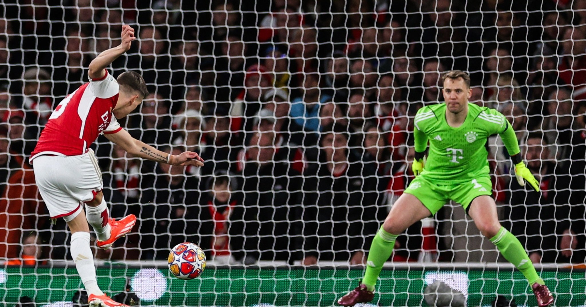 Bara s-a opus unei victorii a lui Bayern Munchen în meciul cu Arsenal Londra