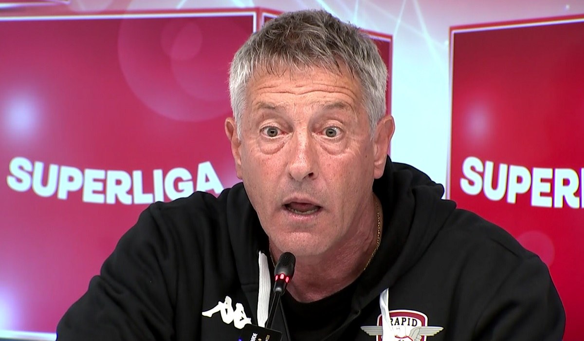 Bergodi, posedat ca-n Exorcistul: tirada italianului după eșecul Rapidului amintește de Trapattoni VIDEO