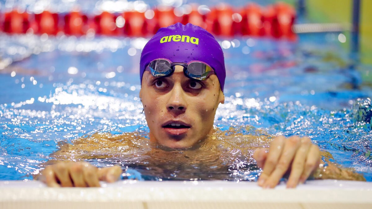 David Popovici a obținut a patra medalie de aur la Naţionale, după o cursă excelentă la 100 m liber