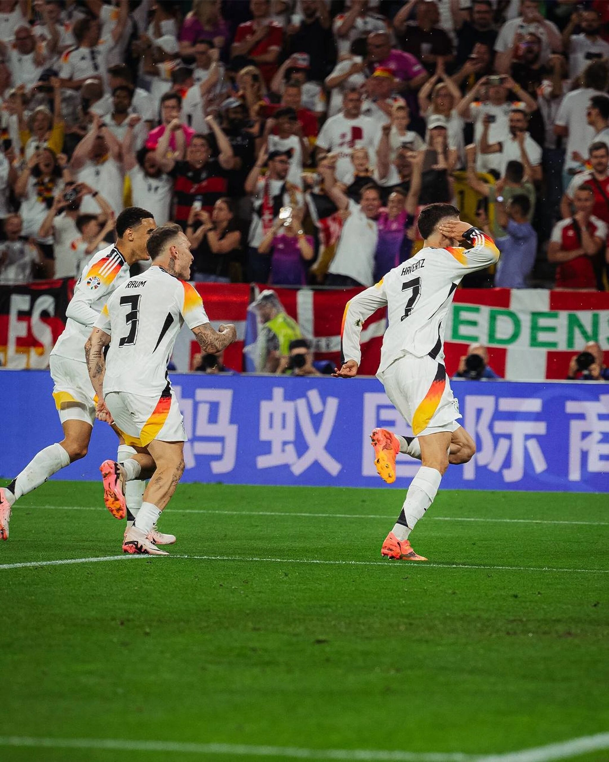 Germania trece de Danemarca la Euro 2024 și se pregătește de un duel colosal în sferturi