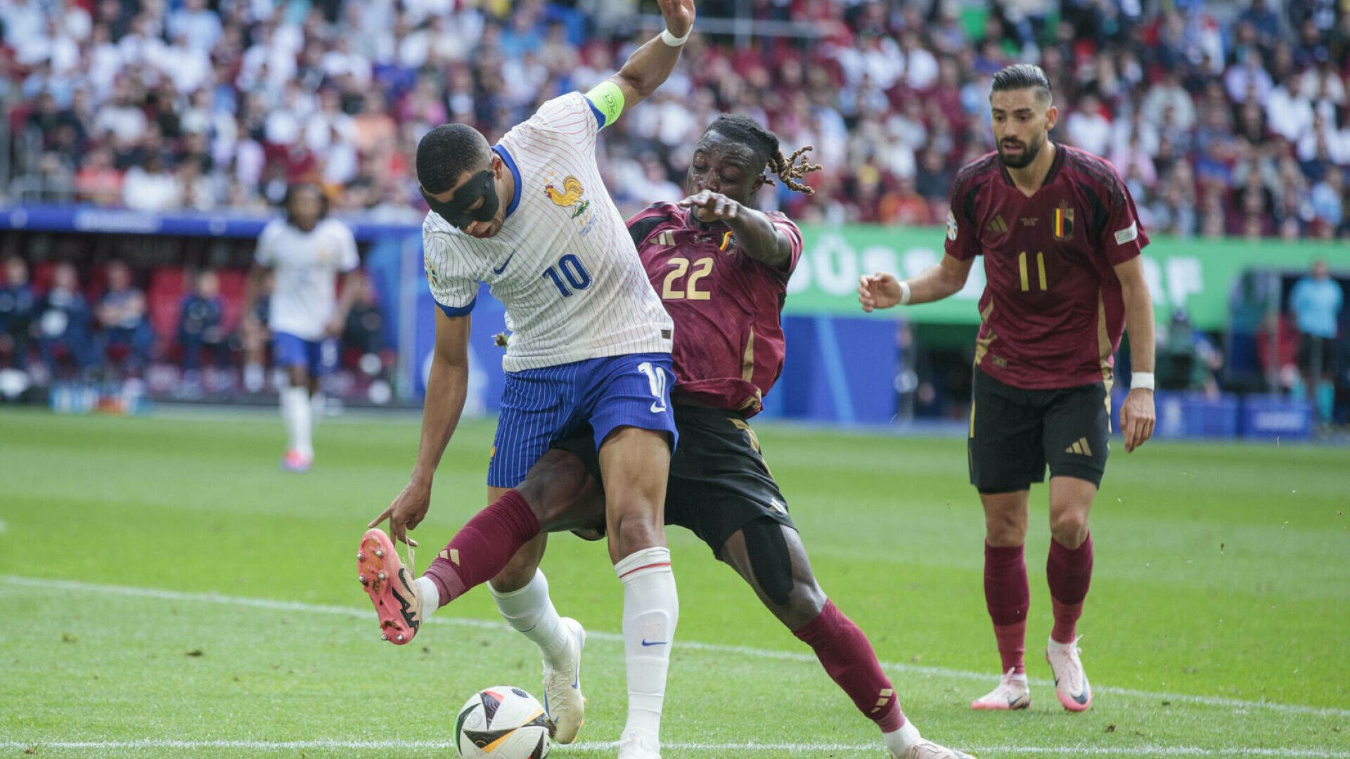 Franța scapă cu un autogol în fața Belgiei, la Euro 2024, și ajunge în sferturi
