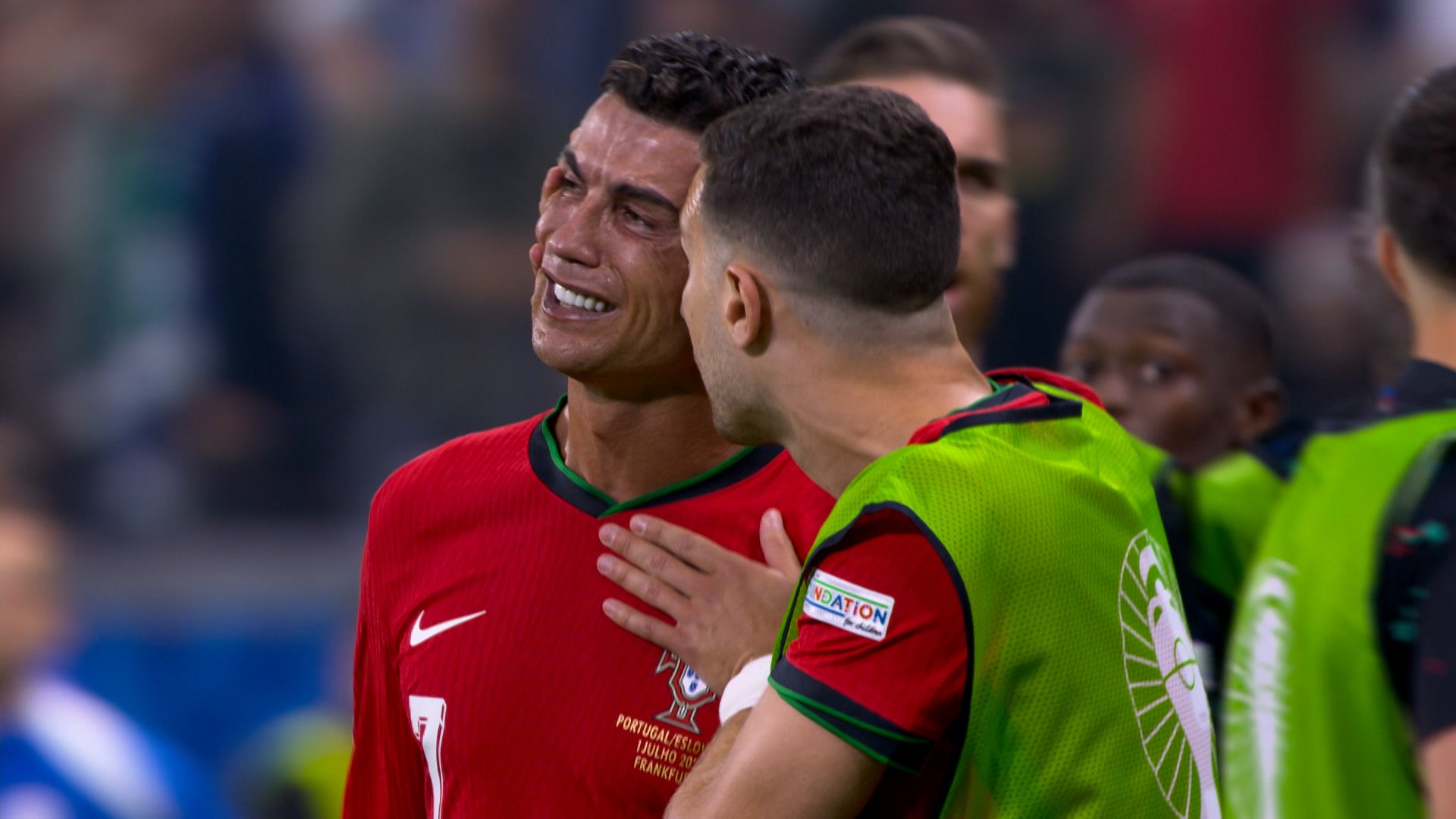 Portugalia – Slovenia, de Oscar la Euro 2004: lacrimile lui Ronaldo au făcut înconjurul lumii