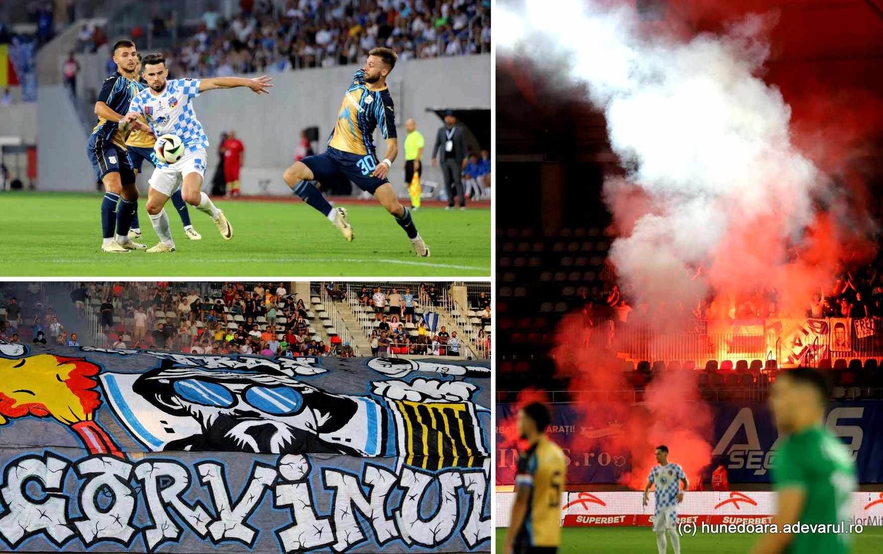 Corvinul Hunedoara, surpriza în fotbalul românesc. Echipa de liga a doua cu șanse la grupele Europa League VIDEO