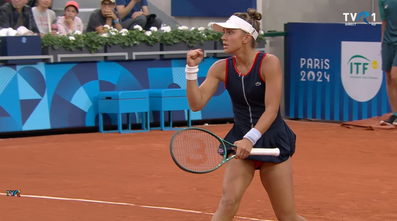 Victorie de senzație a româncei Jaqueline Cristian la turneul olimpic de tenis. A învins-o pe Caroline Garcia