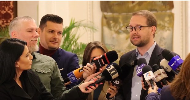 Dominic Fritz: USR va face parte dintr-un guvern care îşi asumă reforme sau nu va face parte din guvern.