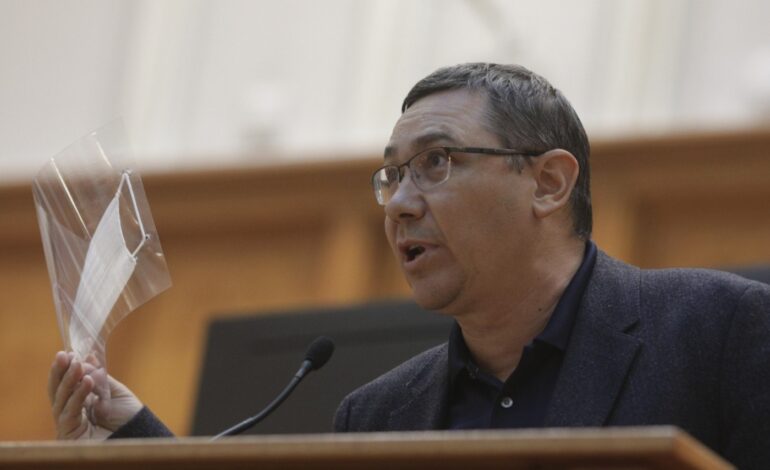 Victor Ponta sare în apărarea lui Călin Georgescu: „Nu există nici pleava societății, nici plătiți de ruși”