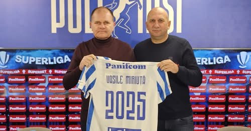 Vasile Miriuță a intrat în pâine la Poli Iași. Este al treilea antrenor al echipei în acest sezon