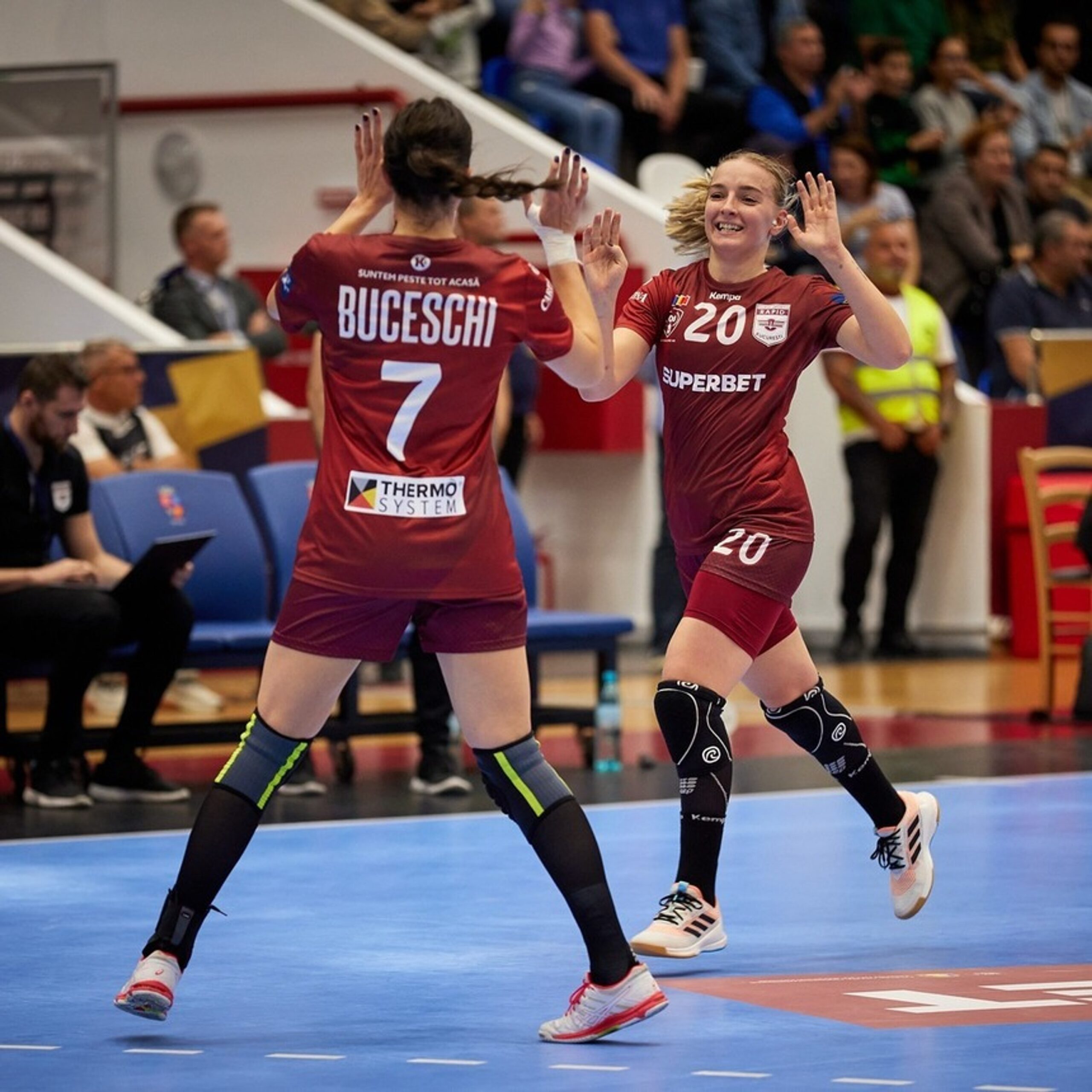 Rapid, calificare în ultima secundă în play-offul Ligii Campionilor. Duel cu CSM București pentru sferturi