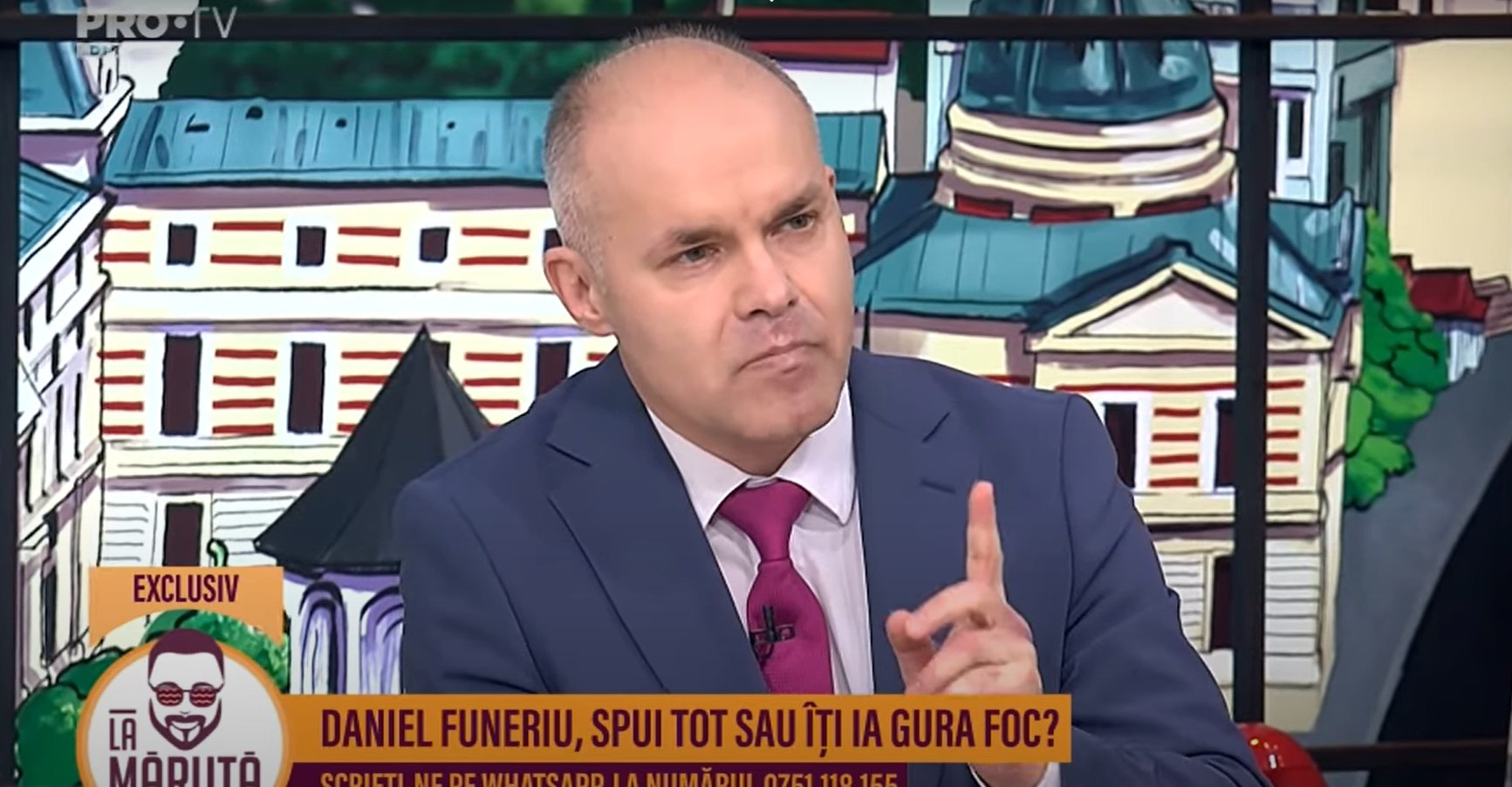 Daniel Funeriu, despre George Simion: „O trântă cu el mi-ar plăcea, prea se dă mascul alfa”