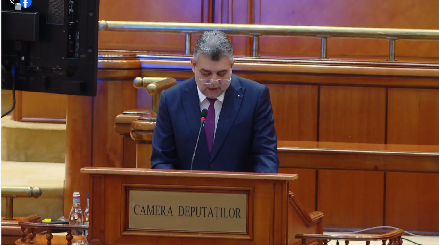 Ciolacu, la dezbaterea moțiunii ce cenzură: „Nu puteți fi suveraniști când liderul vostru nu e suveranist nici măcar față de propria persoană”