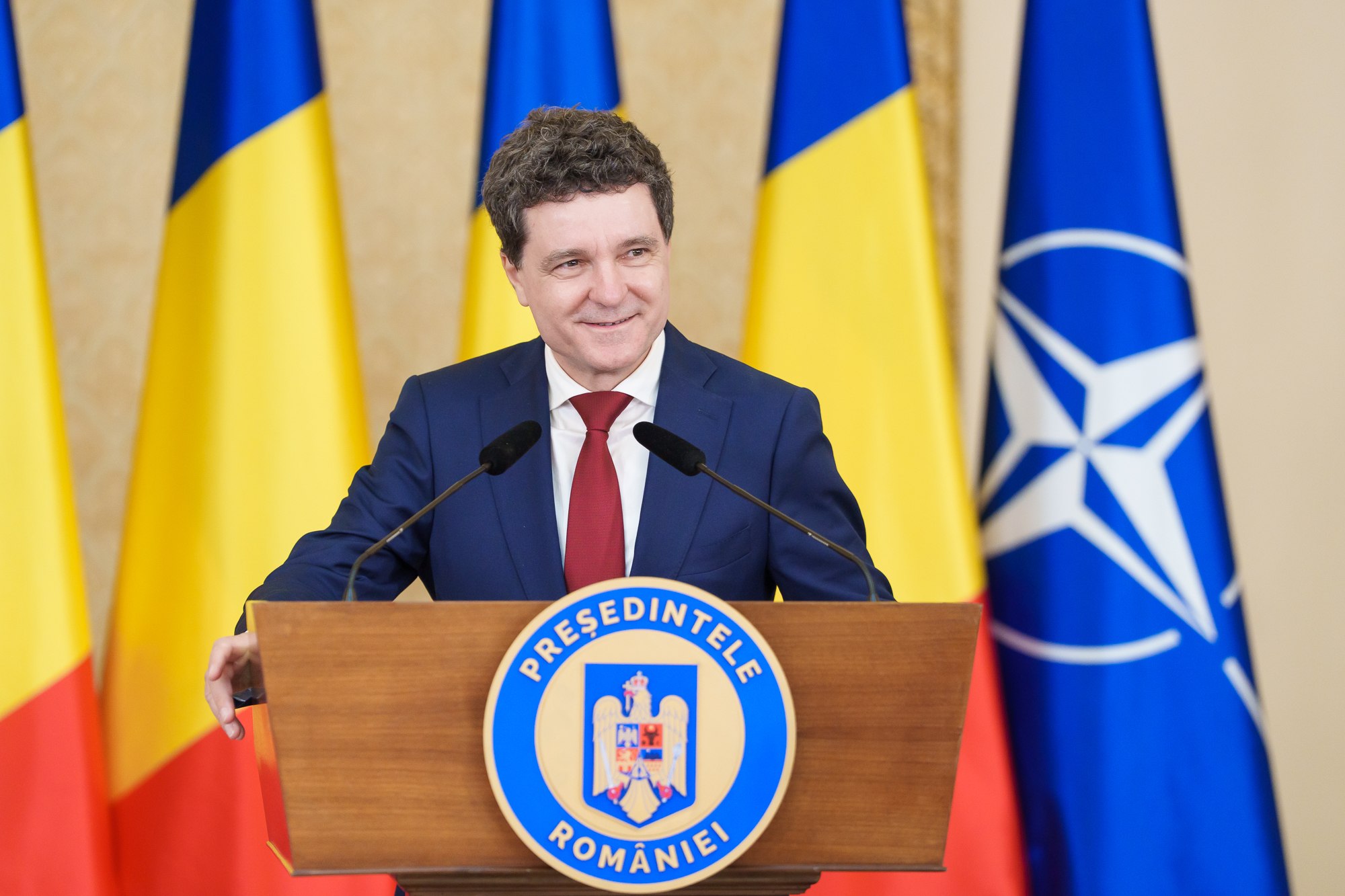 Prima apariție internațională a lui Nicușor Dan: președintele participă la Summitul B9 de la Vilnius