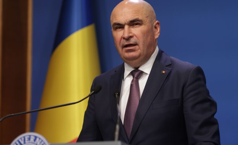 Premierul Ilie Bolojan: „Cei din sănătate nu au niciun motiv să facă grevă. Drepturile salariale nu sunt afectate”