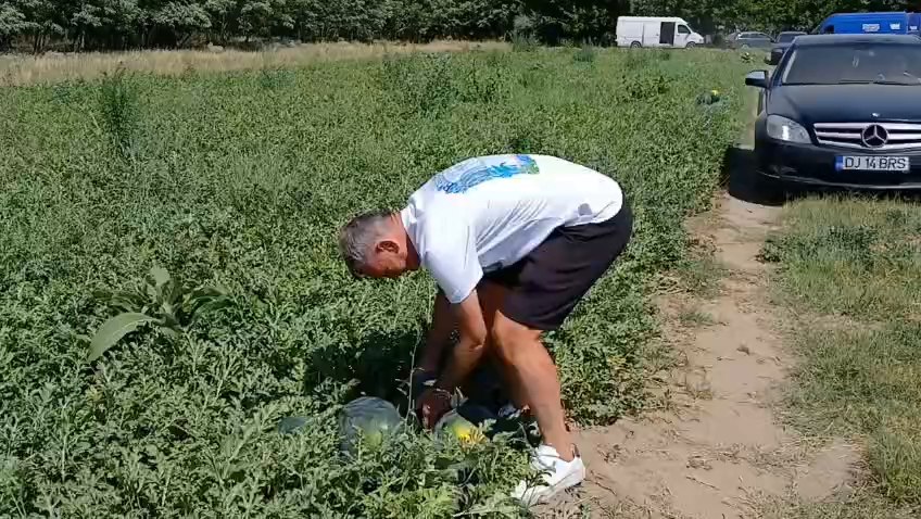 Gică Craioveanu a mers la bostănărie. Noul președinte de la CSM Slatina a făcut cunoștință cu „Sahara Olteniei”