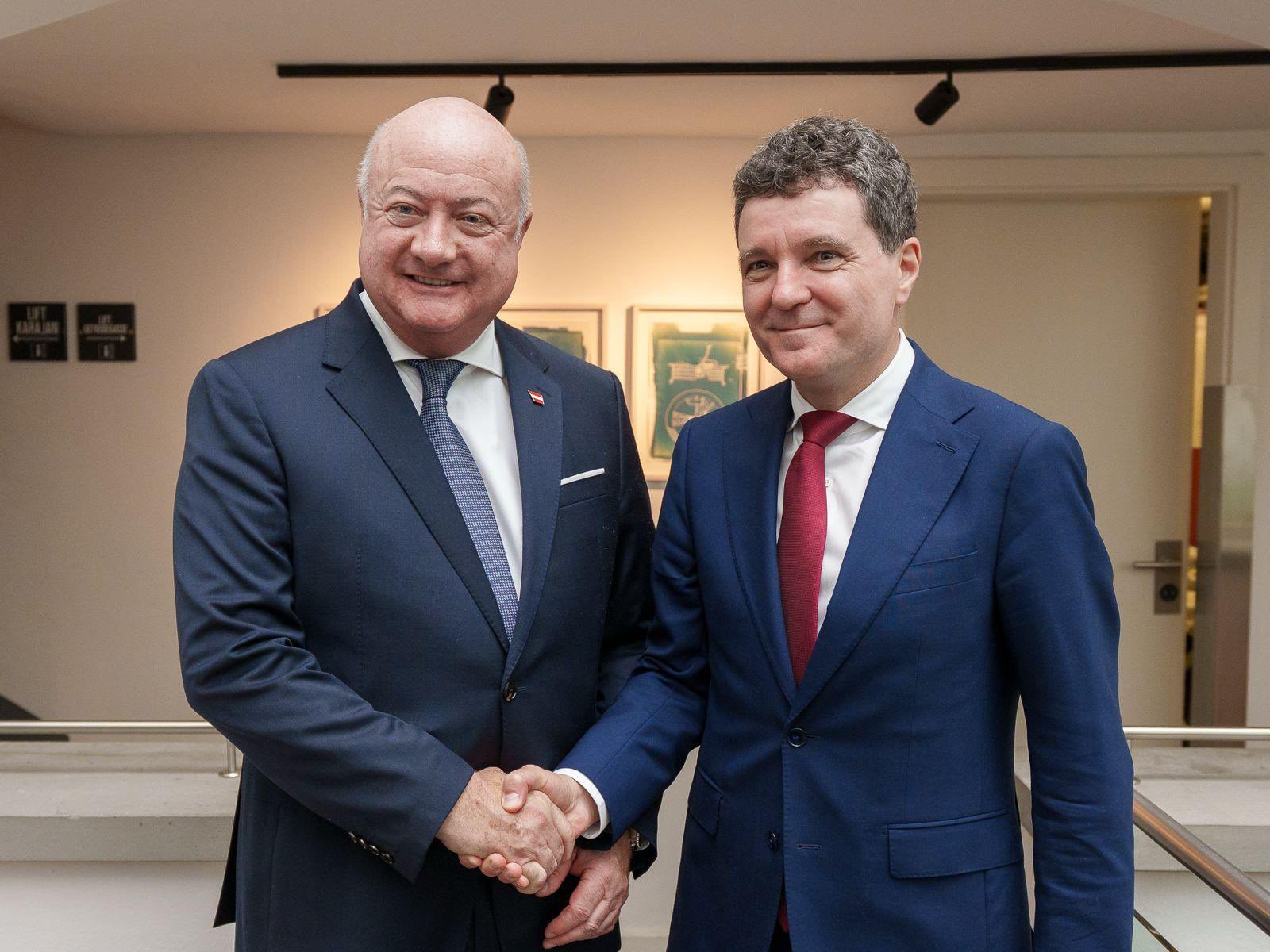 Nicuşor Dan, întâlnire cu cancelarul Federal Christian Stocker: dialog pentru un nou capitol în relațiile româno-austriece