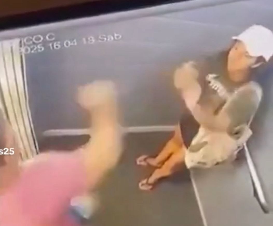 Scene atroce: un baschetbalist și-a bătut cu sălbăticie iubita în lift