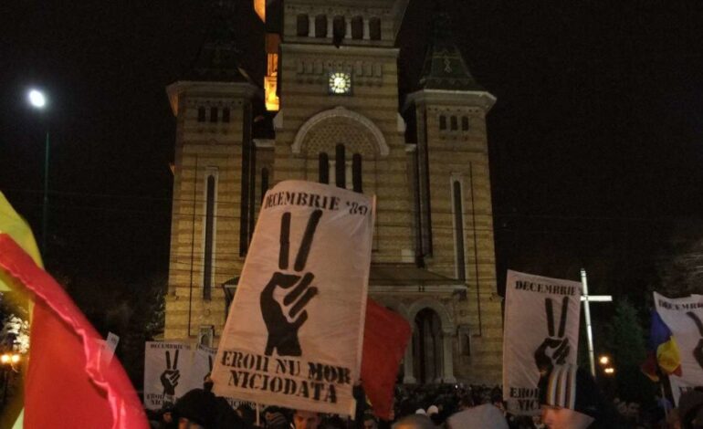 Timișoara nu s-a sinchisit de moartea lui Ion Iliescu. Oamenii apreciază că fostul președinte a întinat idealurile Revoluției din decembrie 1989