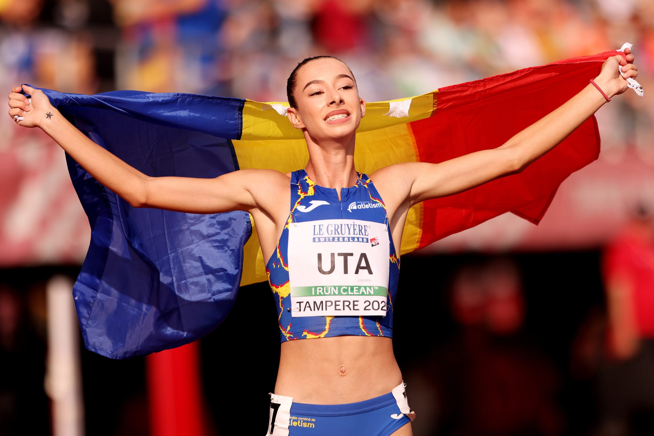 Ștefania Uță, aur la Campionatul European de atletism. Cursă senzațională, încheiată cu recordul competiției
