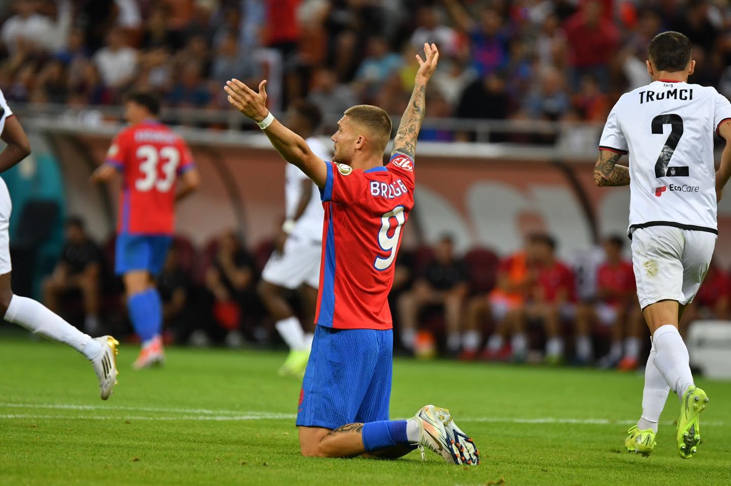 Liga Europa: FCSB tremură ca varga, înaintea returului cu Drita. Antrenorul suflă și-n iaurt