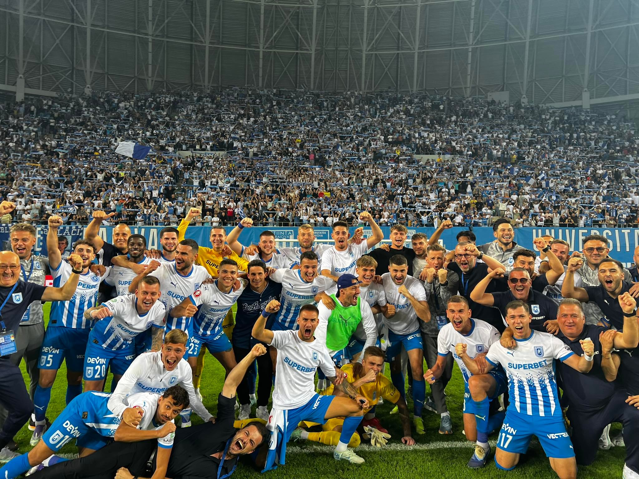 Mirel Rădoi le-a cerut scuze jucătorilor, după ce Universitatea s-a calificat în grupa Conference League