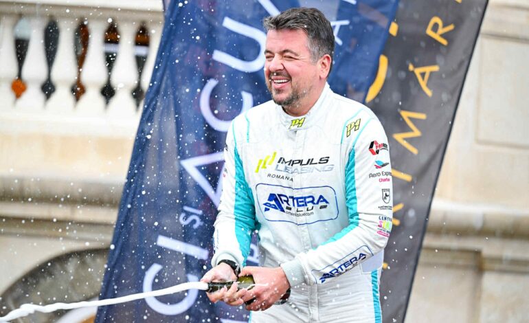 Costel Cășuneanu, debut din postura de lider la Cupa Mediașului la viteză în coastă