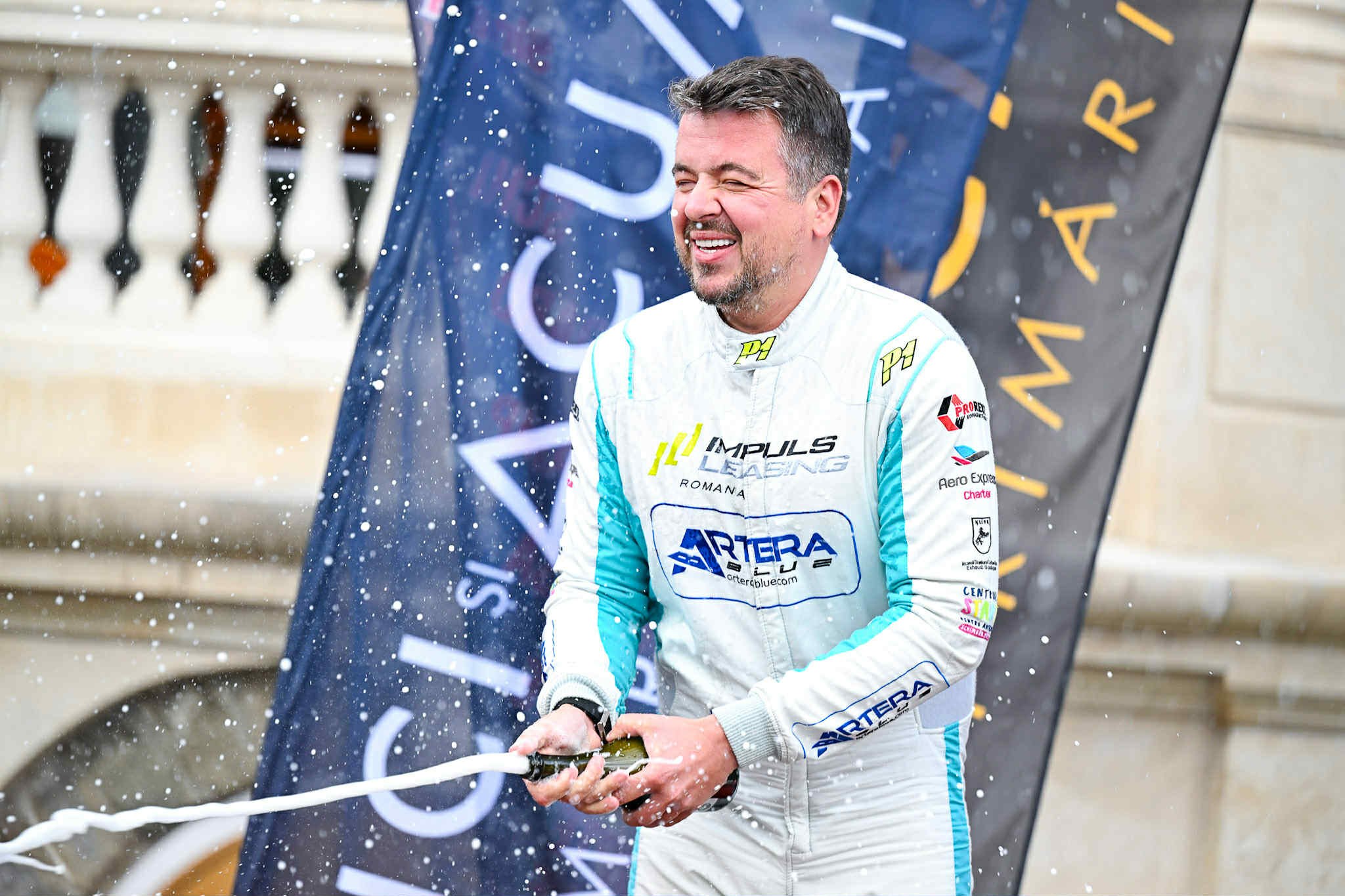 Costel Cășuneanu, debut din postura de lider la Cupa Mediașului la viteză în coastă