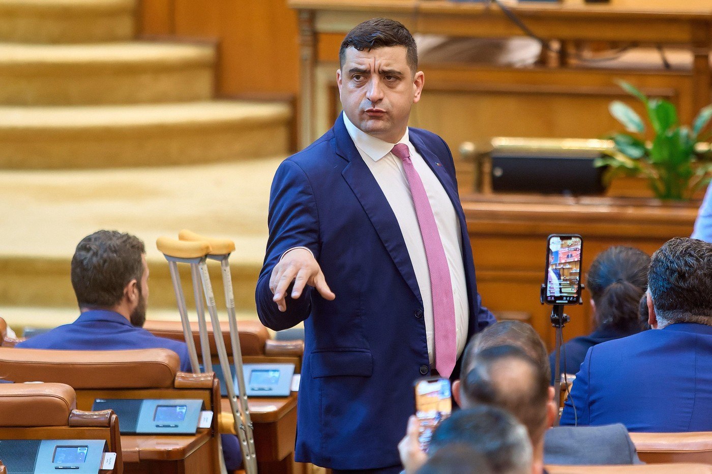 AUR va vota în favoarea Strategiei Naţionale de Apărare. George Simion îl acuză pe președintele Nicușor Dan de lipsă de respect