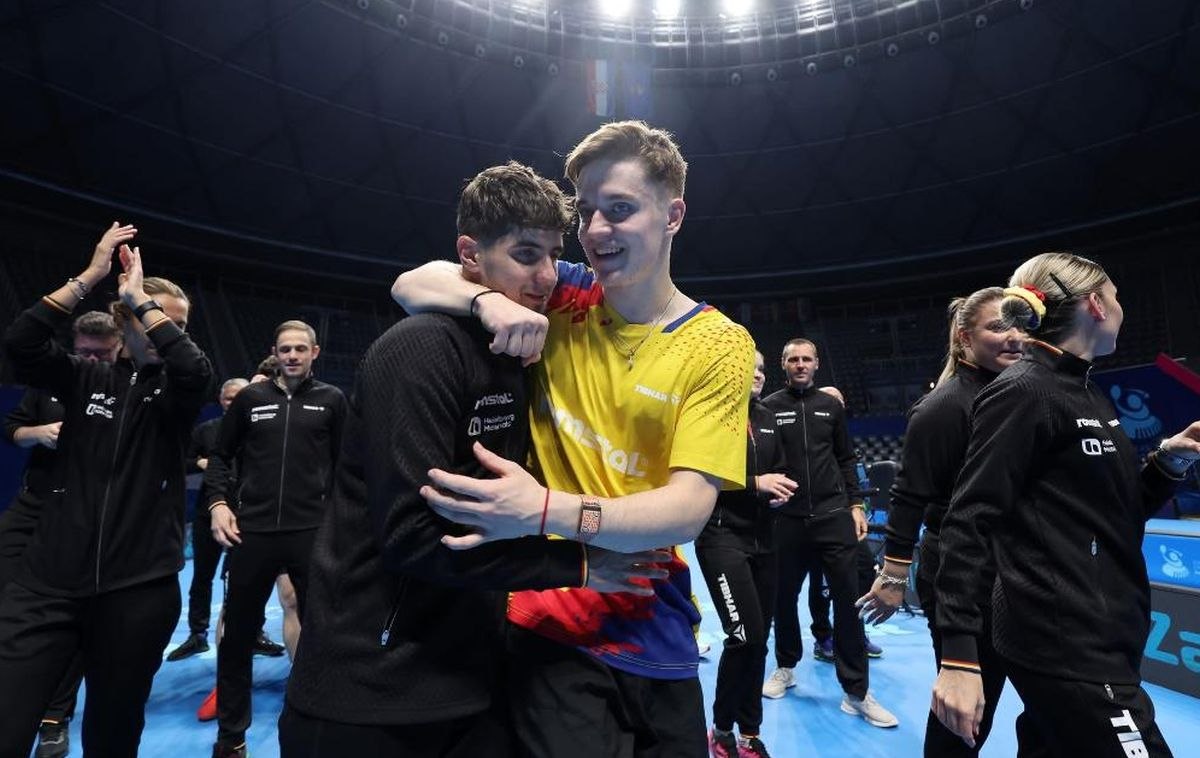 Tenis de masă: Iulian Chiriță și-a asigurat două medalii la Mondialele de juniori de la Cluj-Napoca