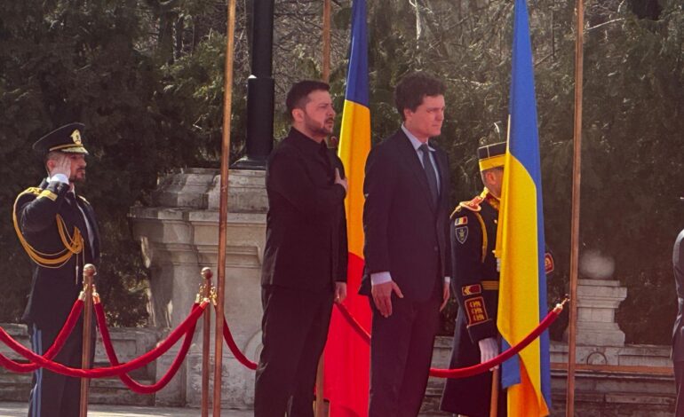 Vizita lui Volodimir Zelenski stabilește un parteneriat strategic între Ucraina și România. Vor fi semnate trei documente SURSE
