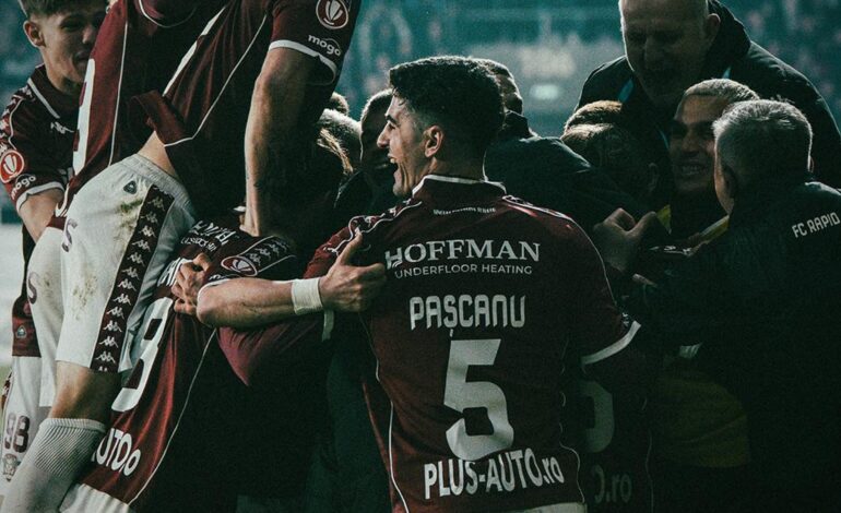 Rapid sufocă Dinamo pe final și devine lider în Superliga. Remontada superbă a giuleștenilor