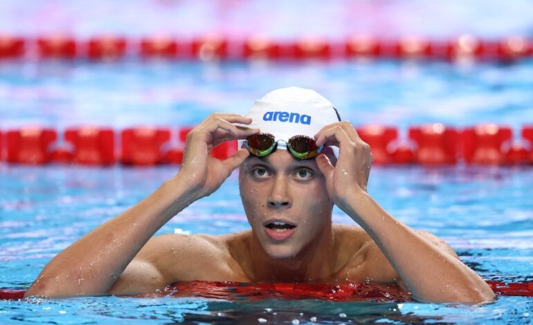 David Popovici, cel mai simplu titlu cucerit în carieră. Sportivul concurează la Naționale pentru CS Dinamo