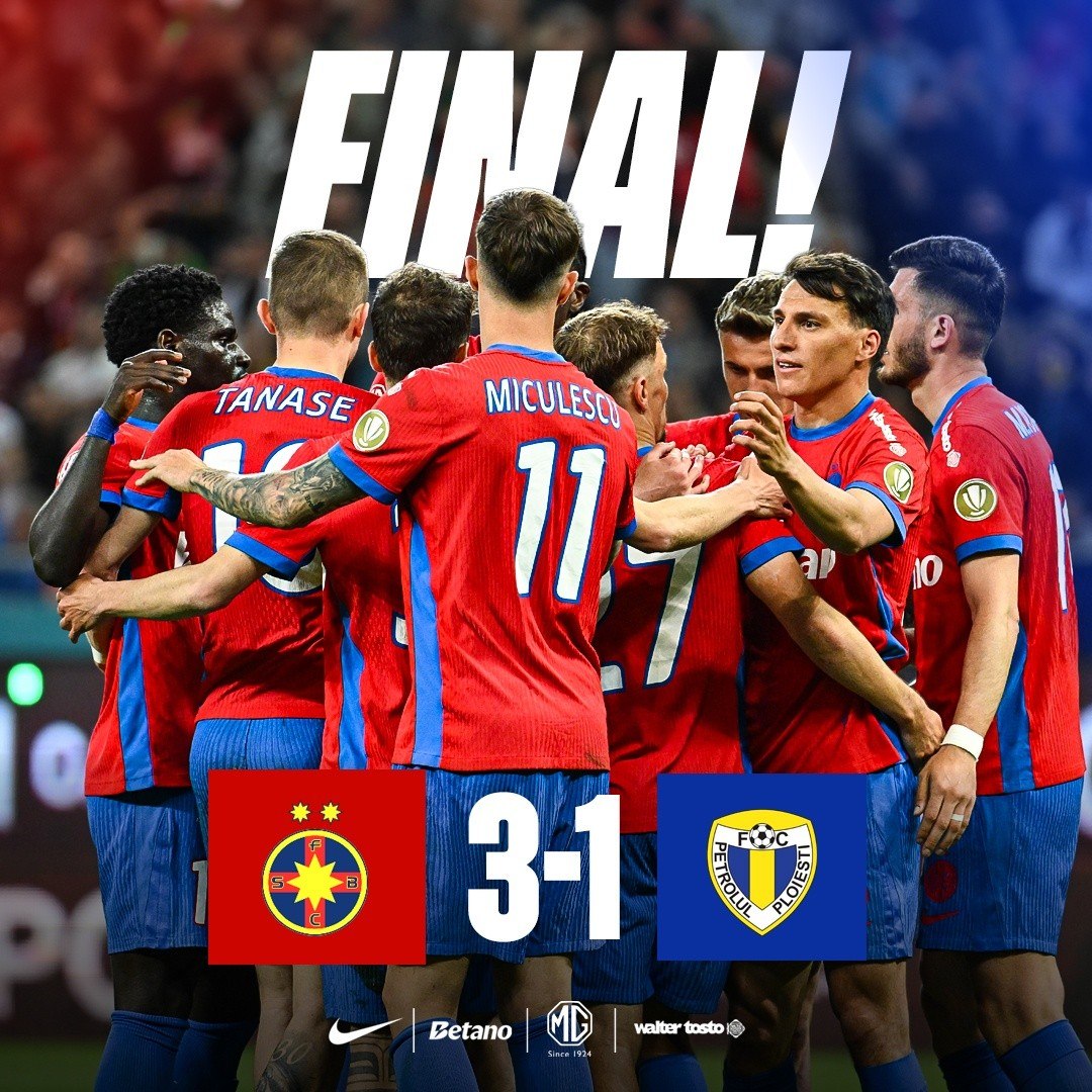 La primul meci fără Mirel Rădoi, FCSB s-a calificat matematic în barajul pentru Conference League