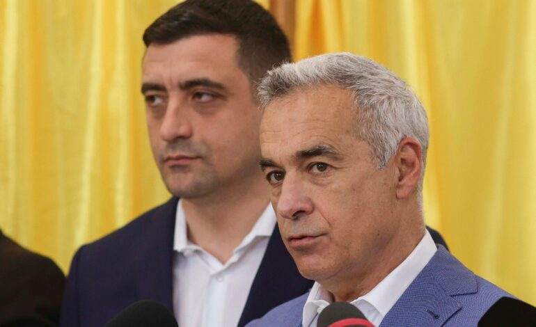 George Simion, înaintea depunerii moțiunii de cenzură: Călin Georgescu „e informat cu privire la acțiunile noastre”