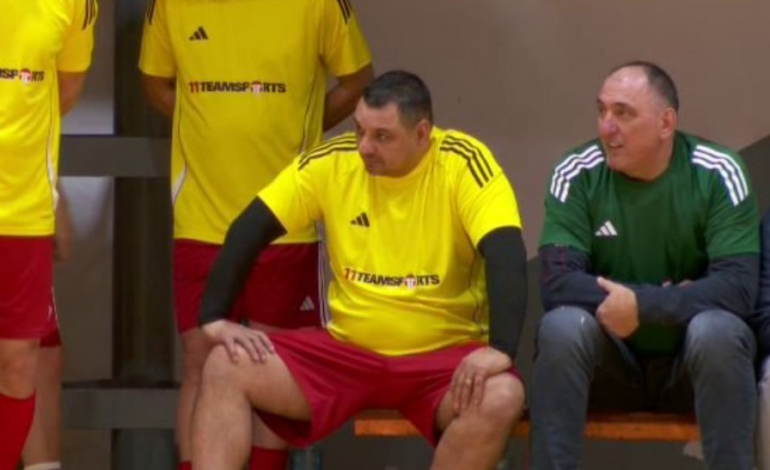 După ce și-a pierdut fiul, Ionel Ganea ajută doi copii cu probleme. Crema fotbalului românesc se adună la Făgăraș