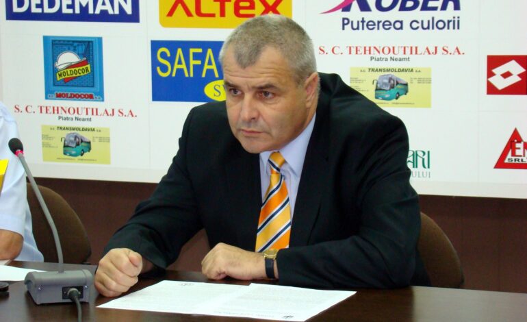 A murit Viorel Măstăcăneanu, finul lui „Pinalti”. Fostul președinte de la Ceahlăul va fi înmormântat sâmbătă