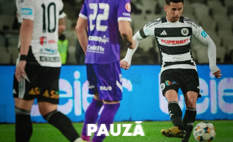 U Cluj pune presiune pe Universitatea Craiova. Noul lider, salvat de un gol în prelungiri